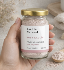 ROSY KAOLIN Pembe Kil Maskesi